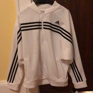 Girls hood less sweatshirt